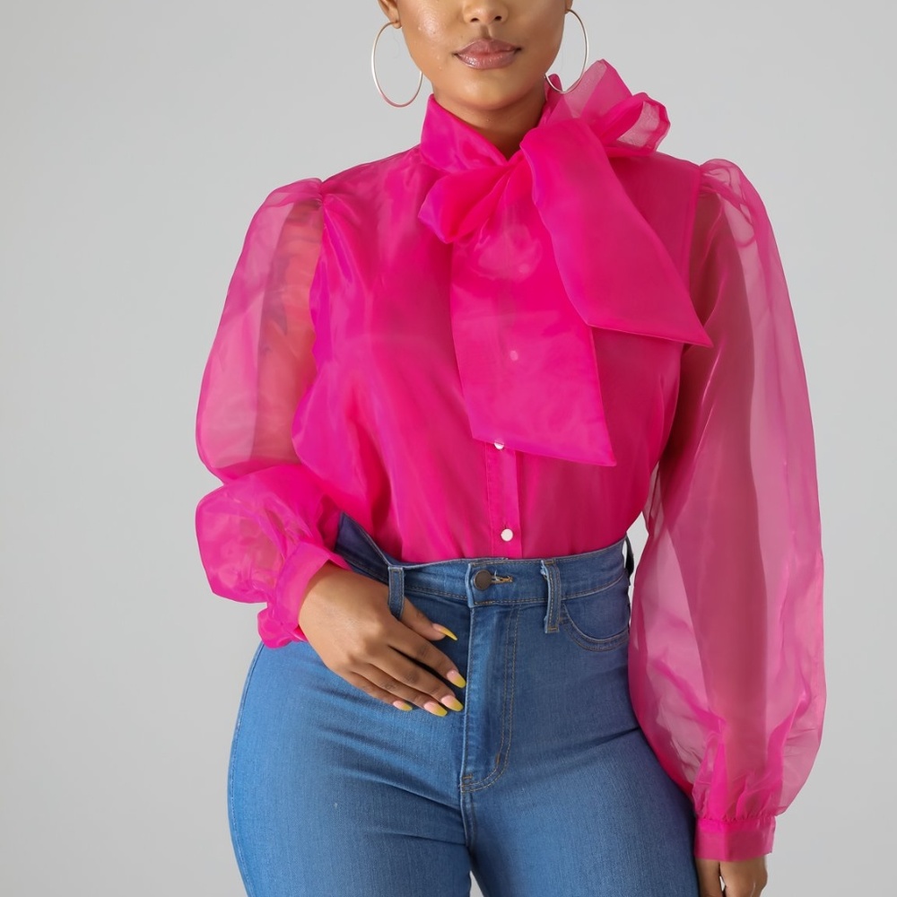 Pretty In Pink Blouse